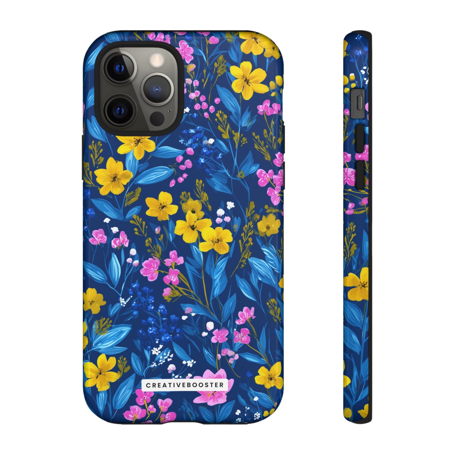 Midnight Petals - Tough Phone Case