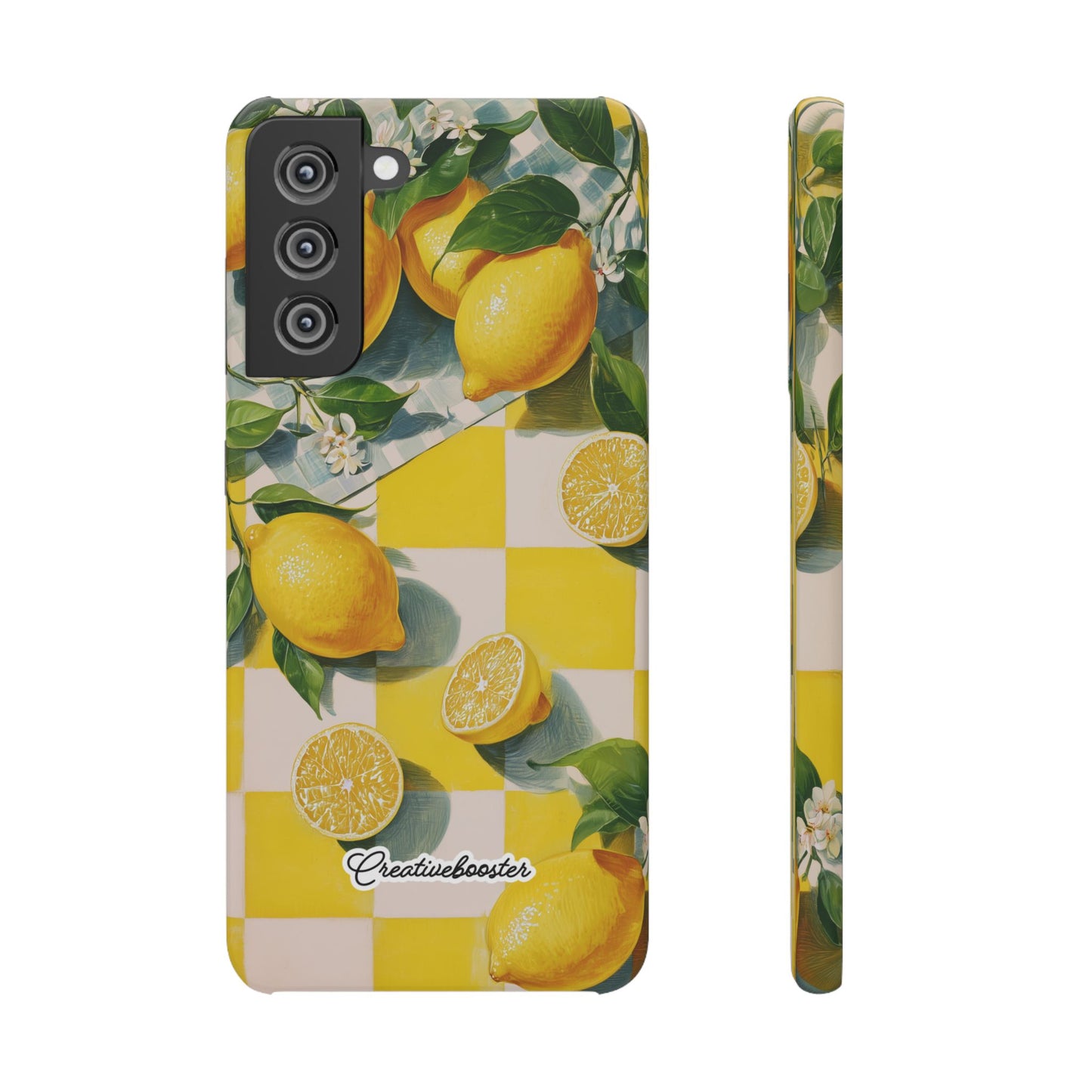 Picnic Lemon - Slim Phone Case