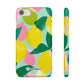 Citrus Bloom - Slim Phone Case