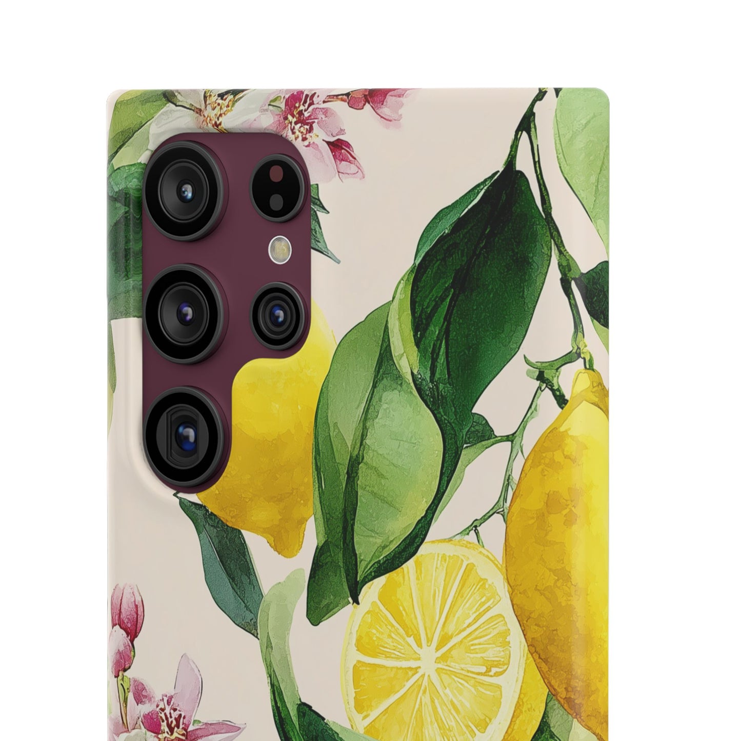 Lemon Blossom - Slim Phone Case