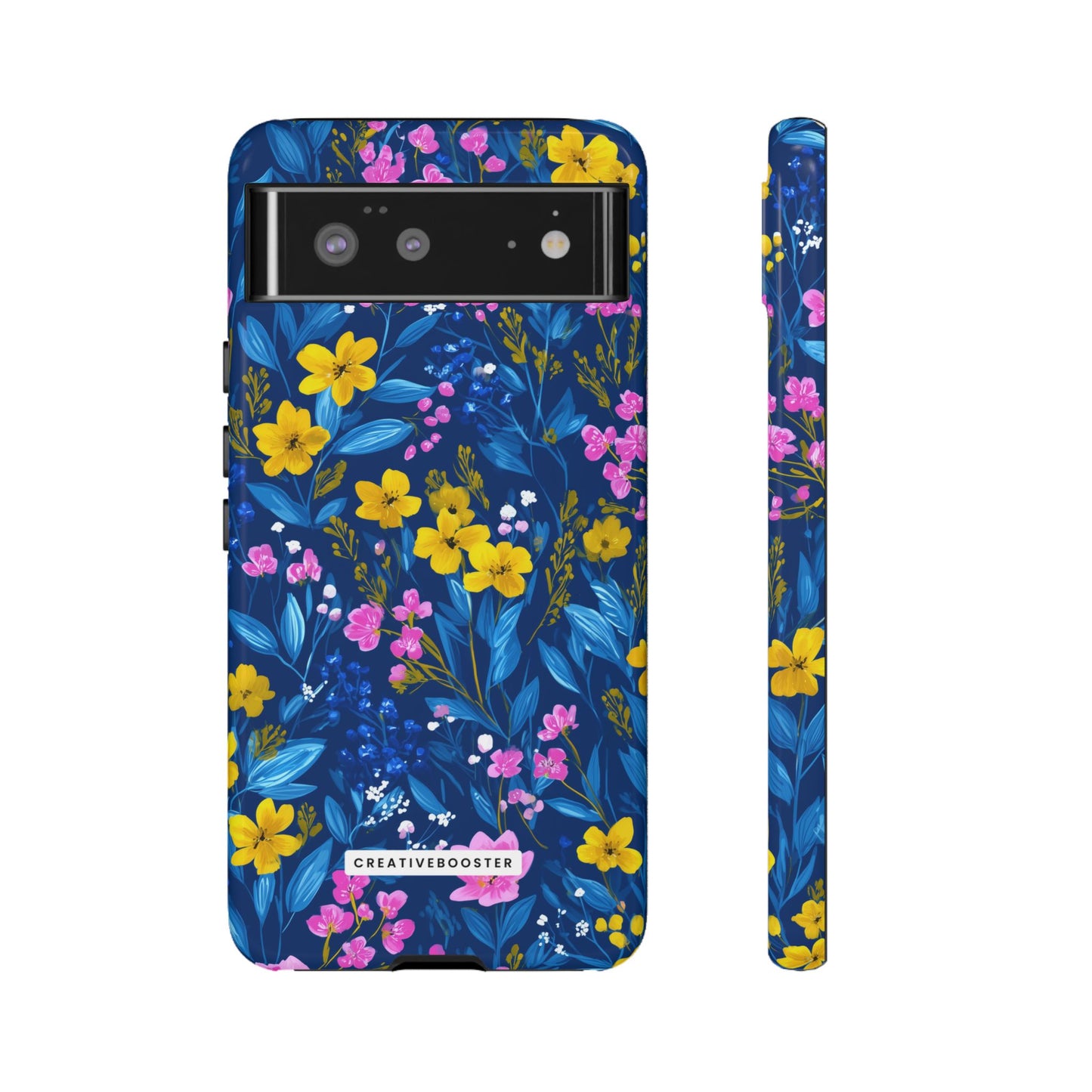 Midnight Petals - Tough Phone Case
