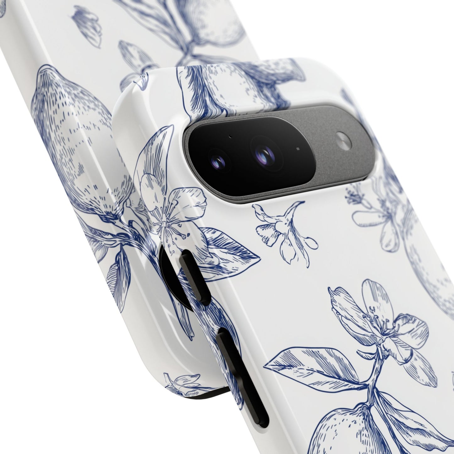 Indigo Sketch - Tough Phone Case