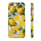 Picnic Lemon - Slim Phone Case