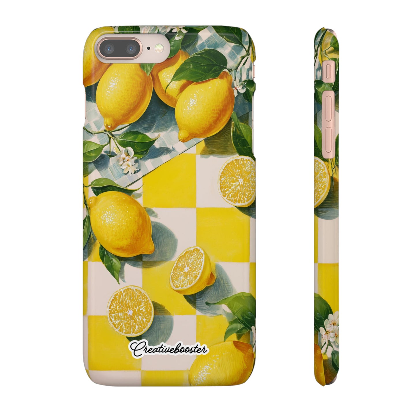 Picnic Lemon - Slim Phone Case