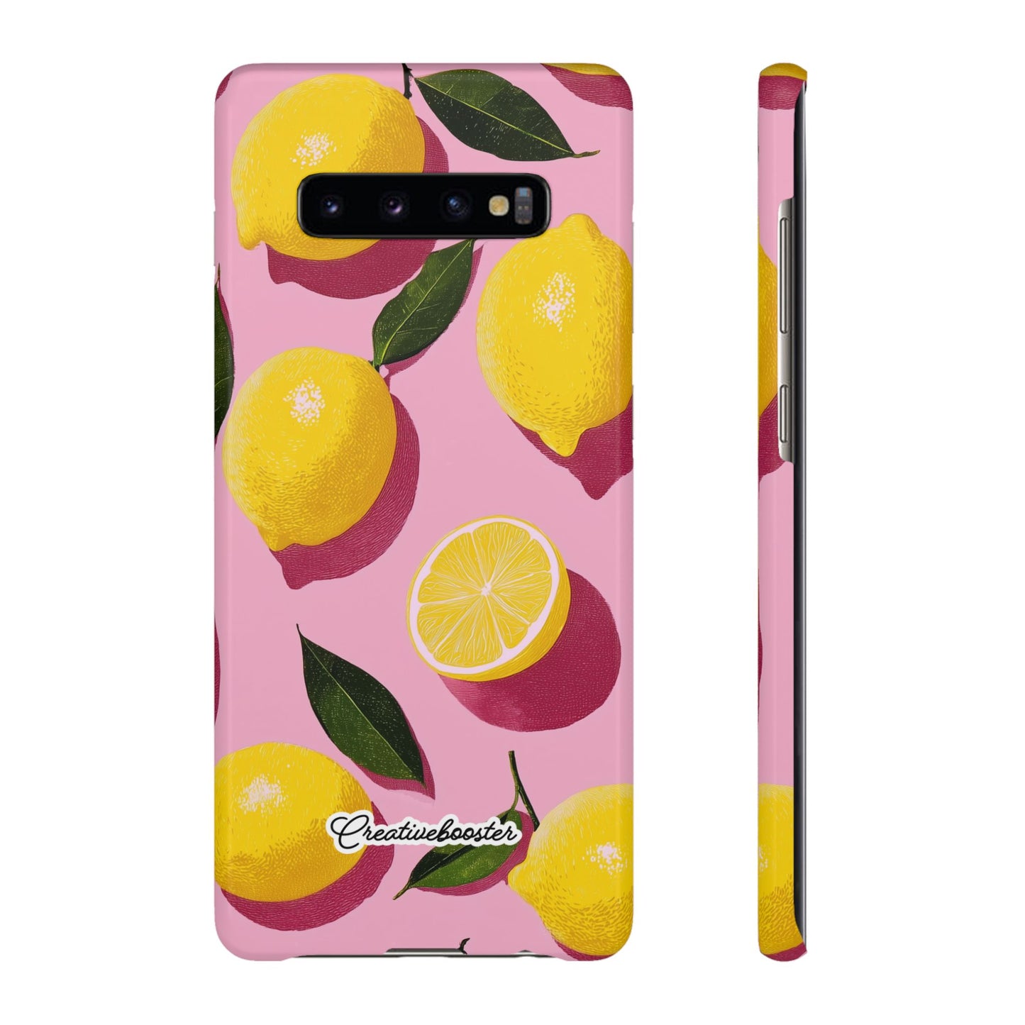 Retro Lemon - Slim Phone Case