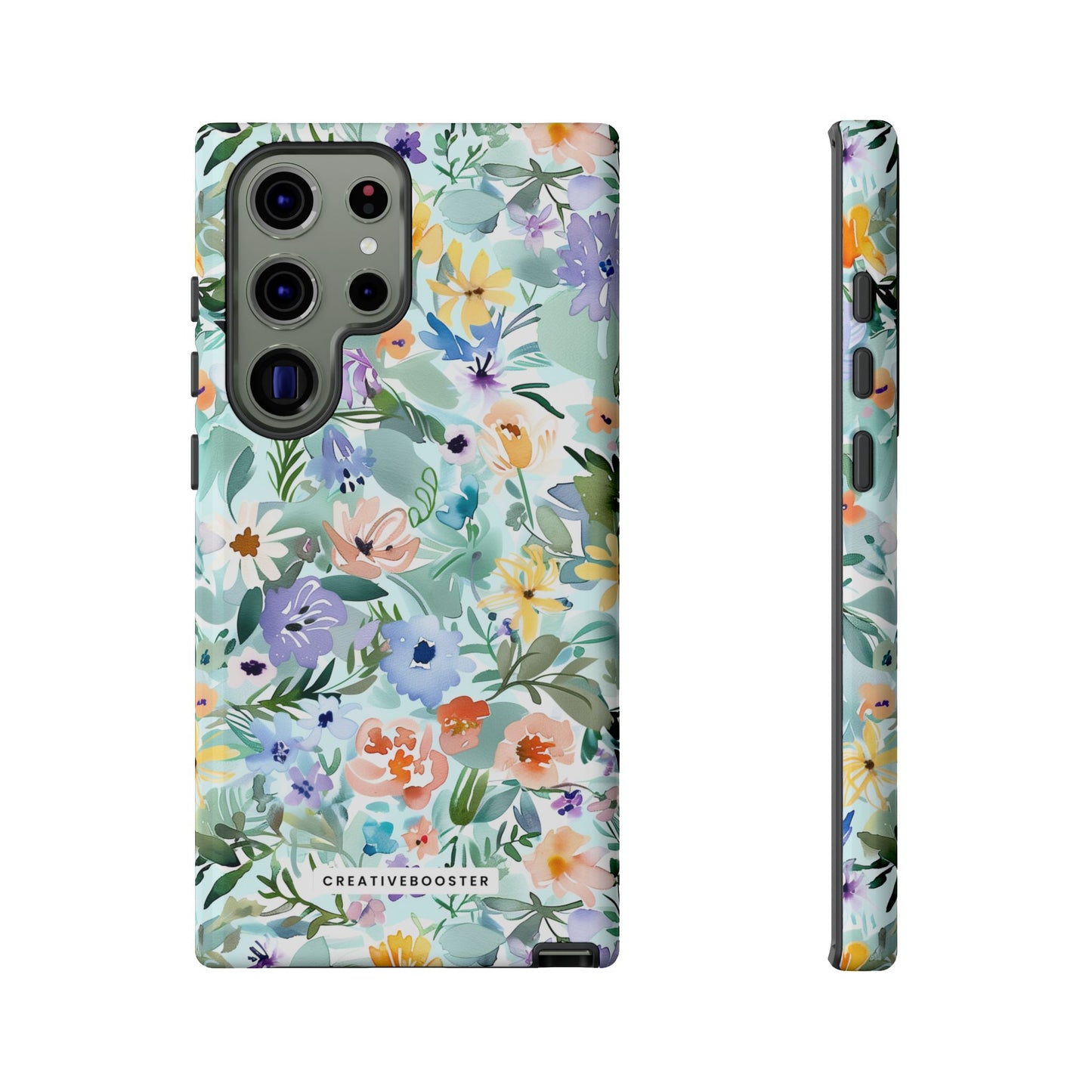 Watercolor Meadow - Tough Phone Case