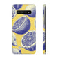 Indigo Citrus - Slim Phone Case
