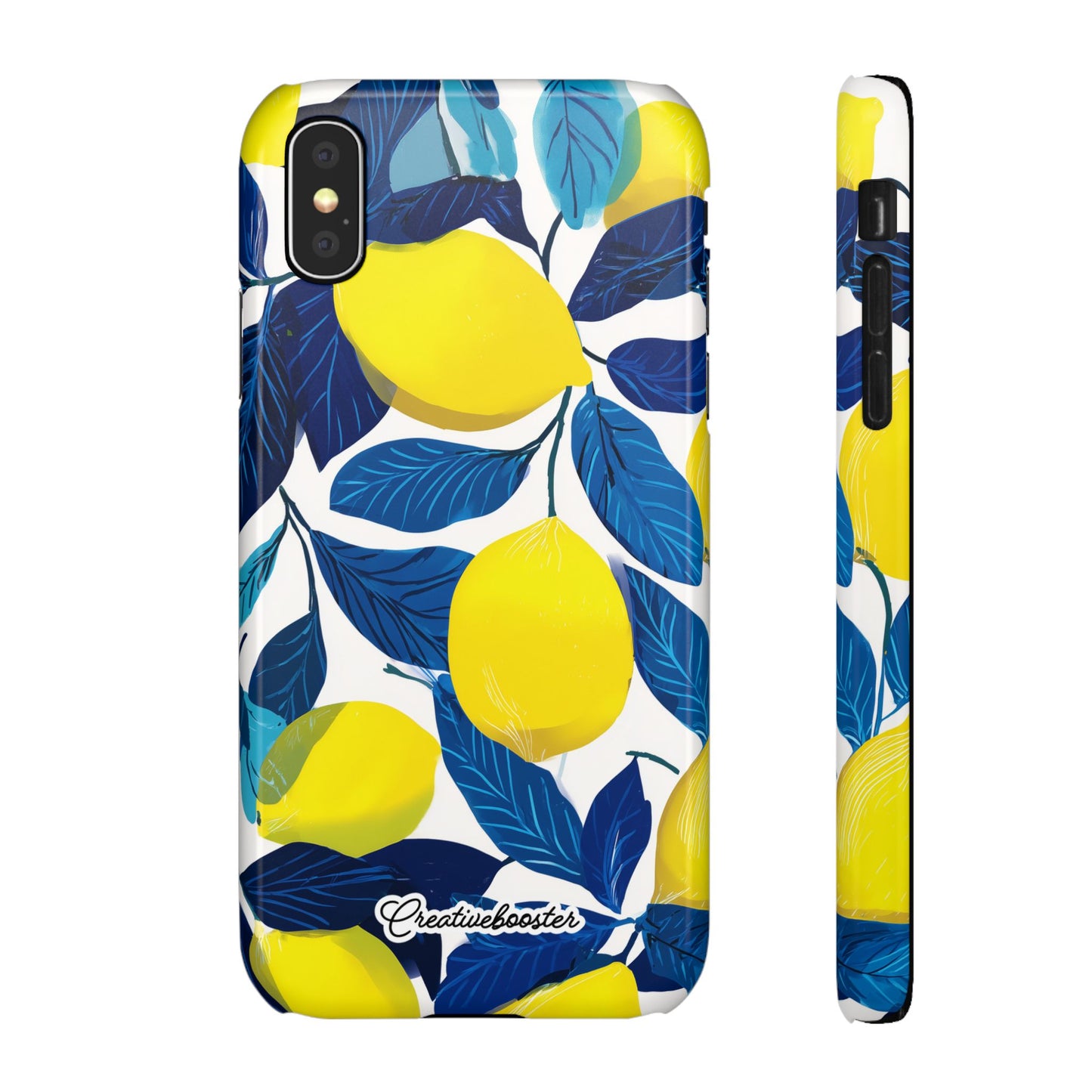 Midnight Citrus - Slim Phone Case