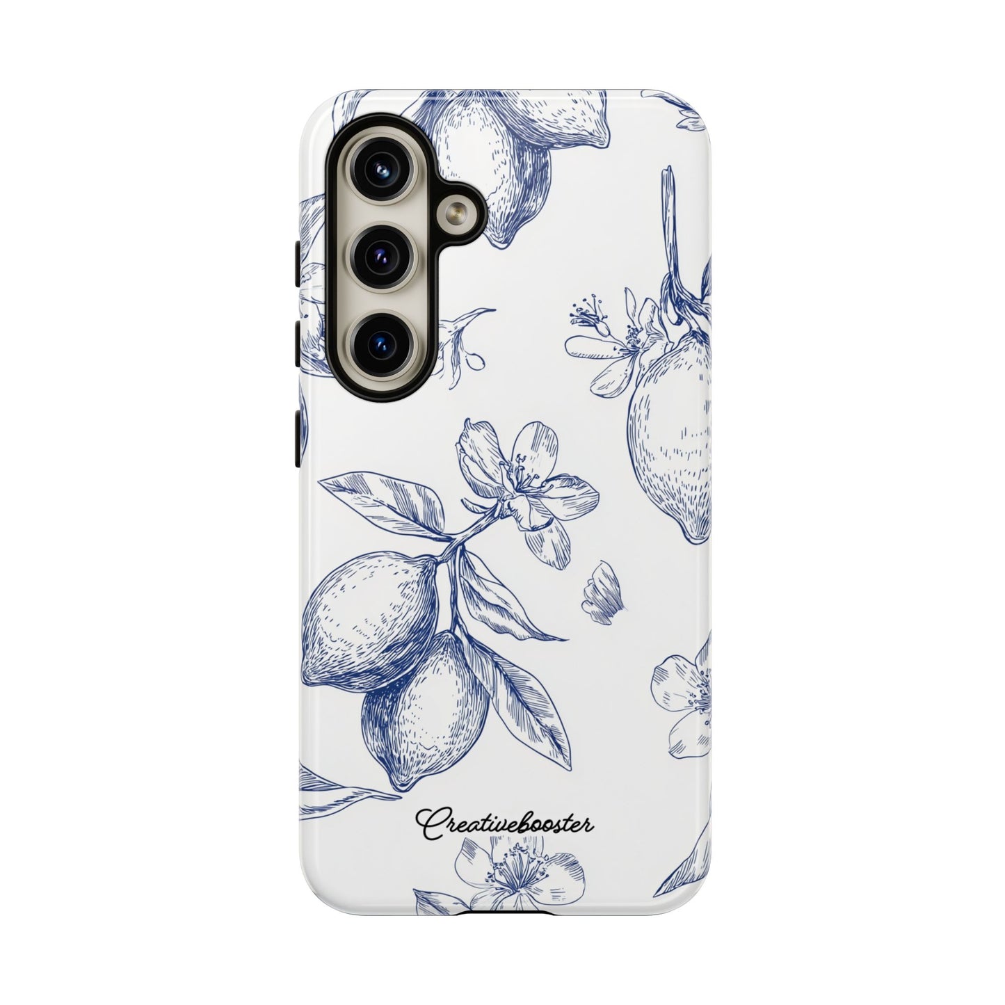 Indigo Sketch - Tough Phone Case