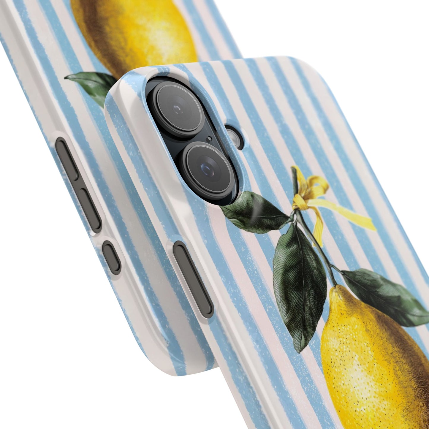Ribbon Lemon - Slim Phone Case