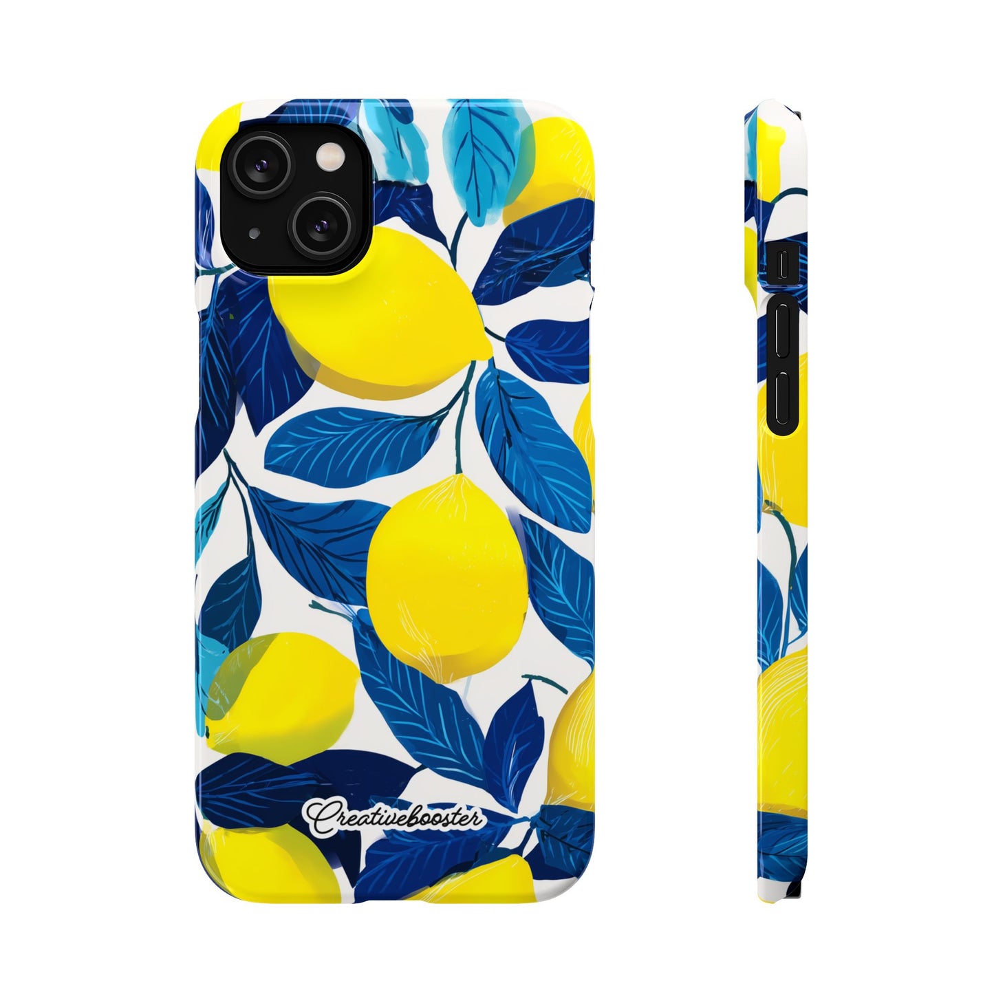 Midnight Citrus - Slim Phone Case