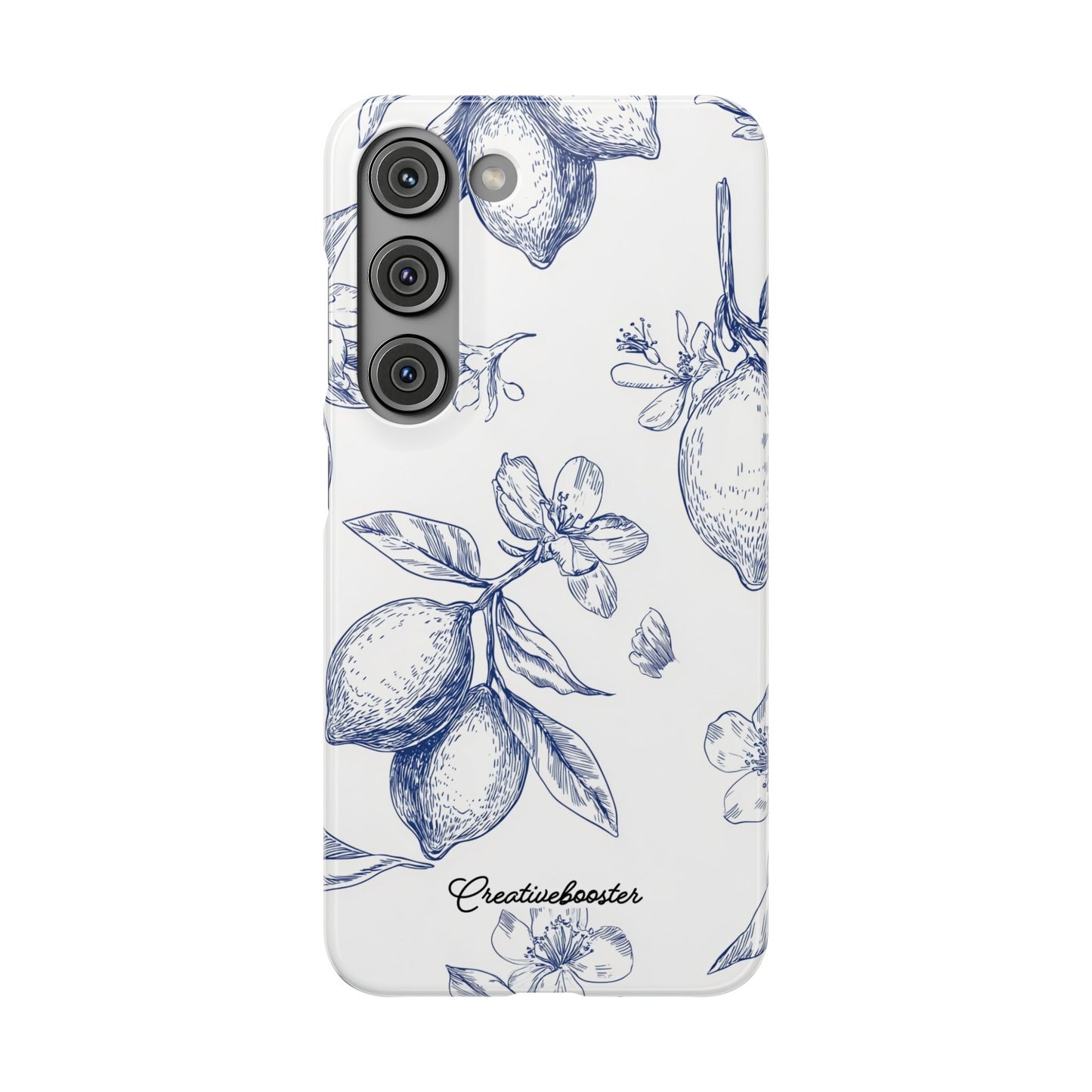 Indigo Sketch - Slim Phone Case