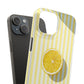 Stripe Slice - Slim Phone Case