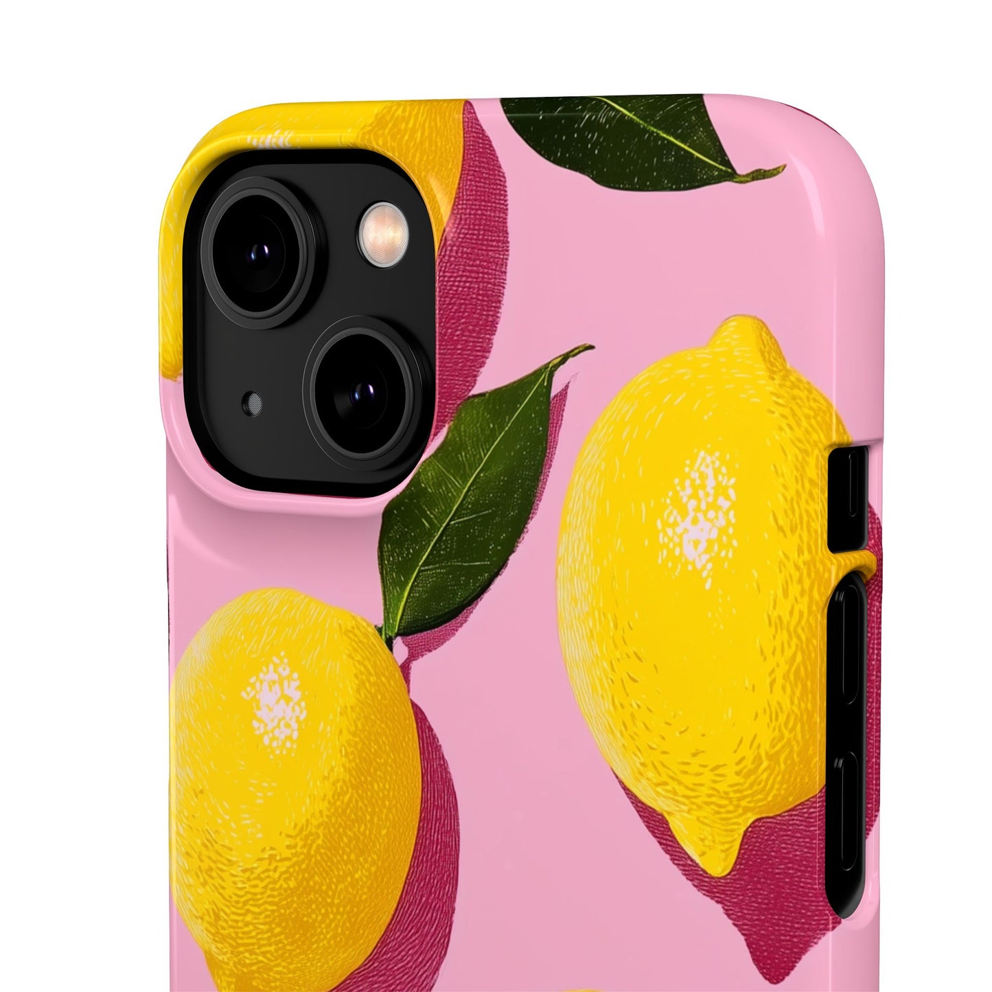 Retro Lemon - Slim Phone Case
