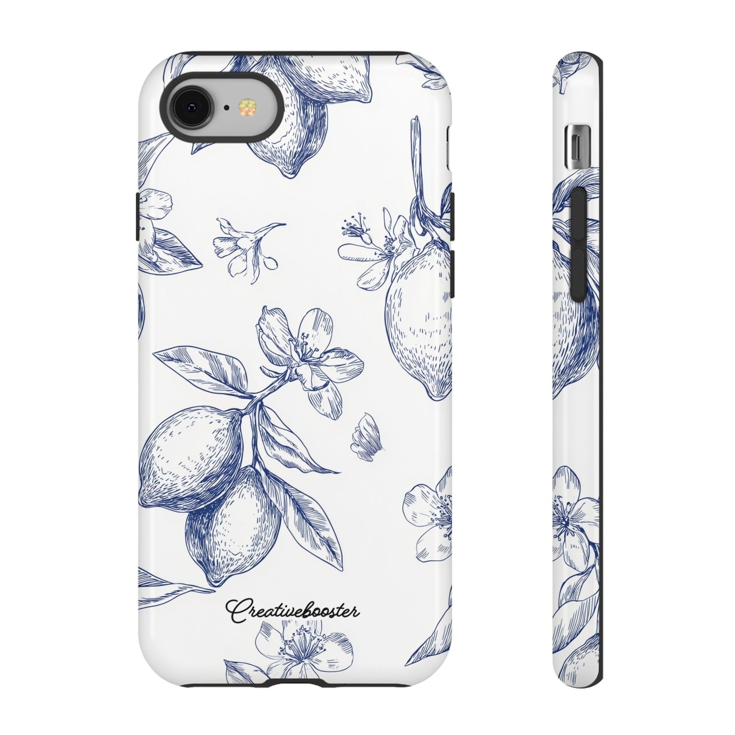 Indigo Sketch - Tough Phone Case