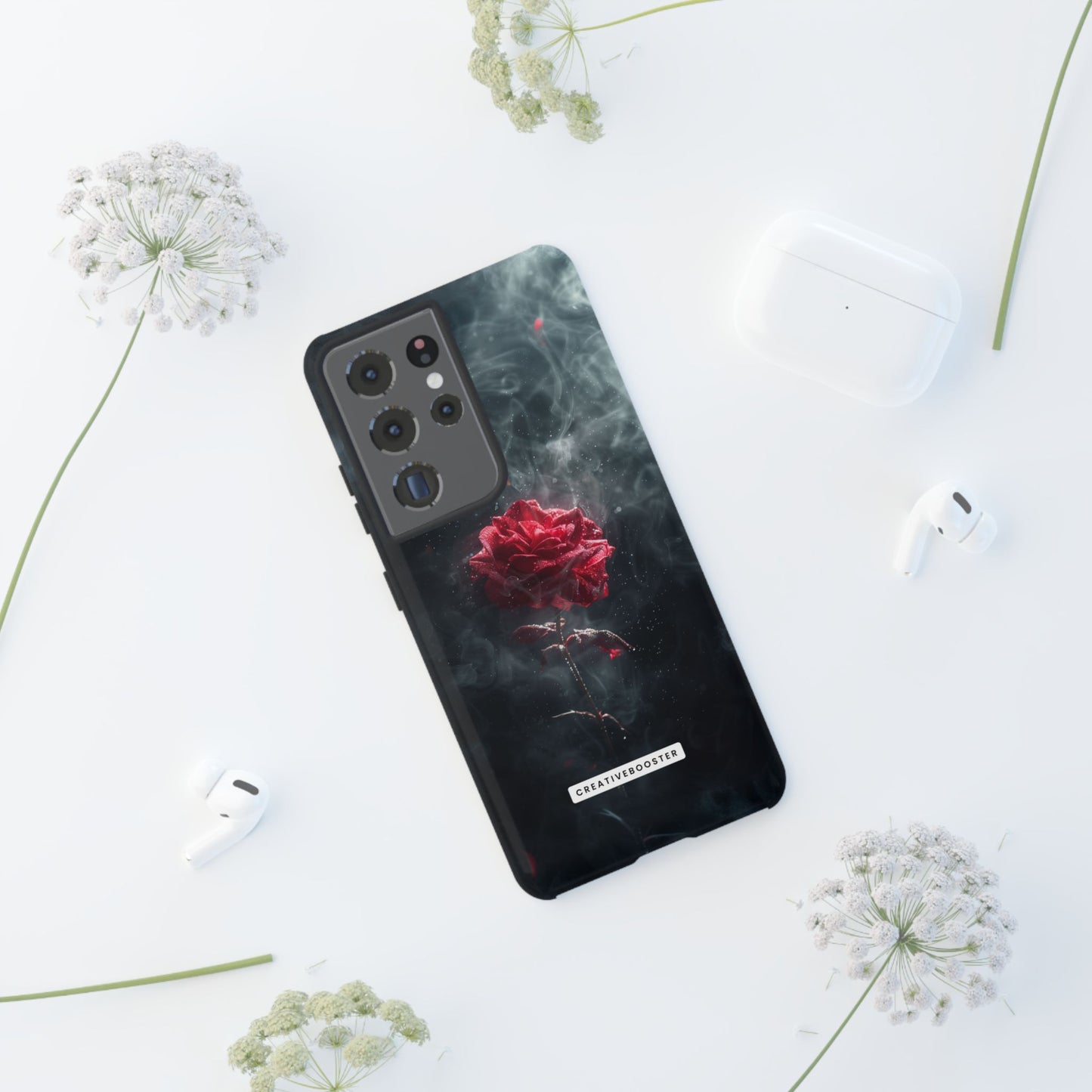 Midnight Rose - Tough Phone Case