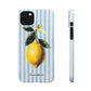 Ribbon Lemon - Slim Phone Case