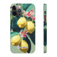Lemon Bloom - Slim Phone Case