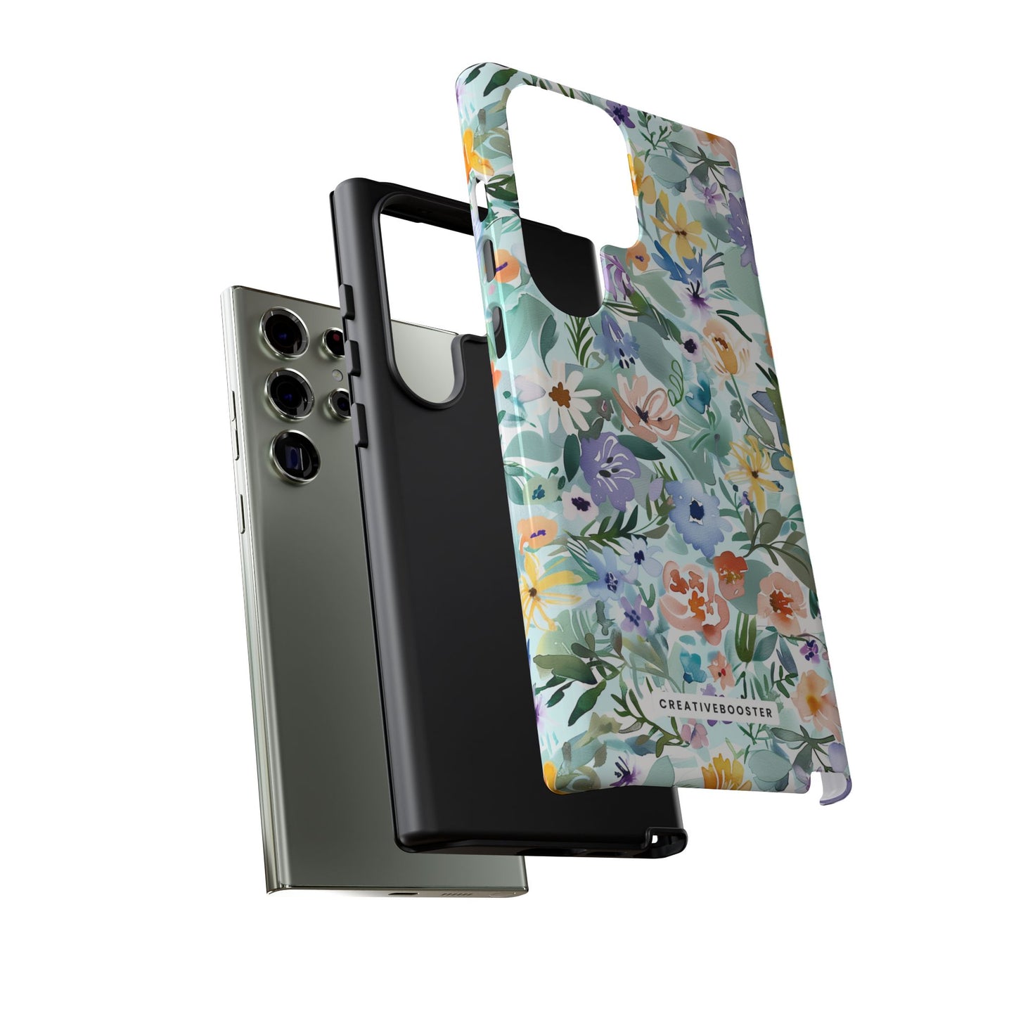 Watercolor Meadow - Tough Phone Case