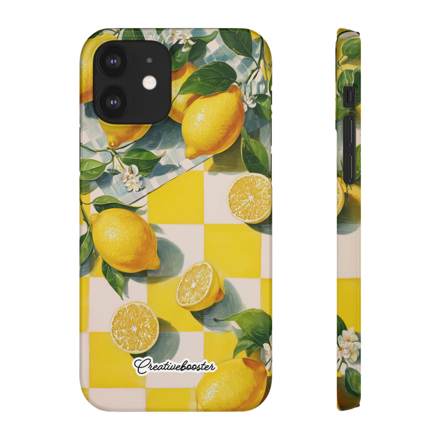 Picnic Lemon - Slim Phone Case