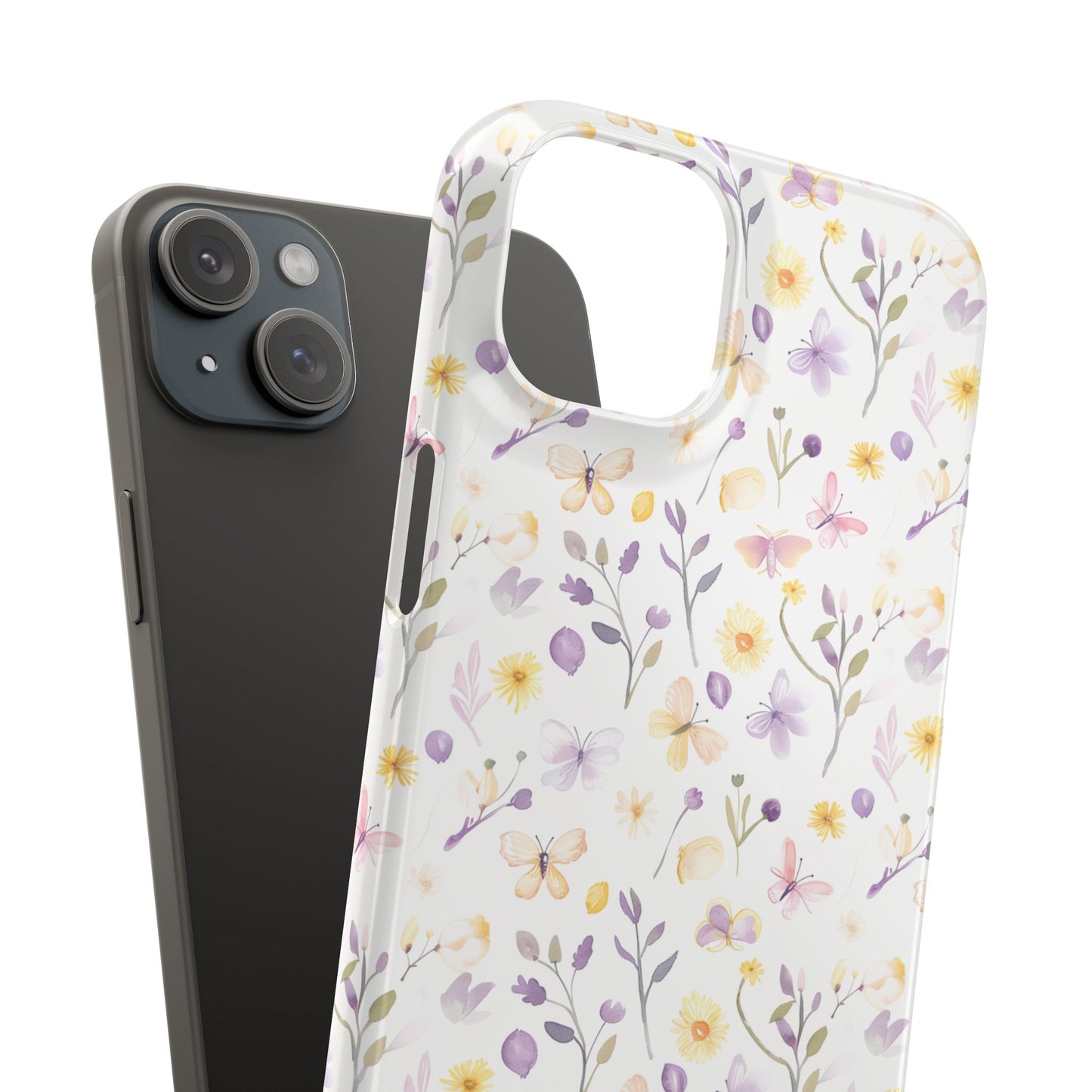 Pastel Meadow - Slim Phone Case