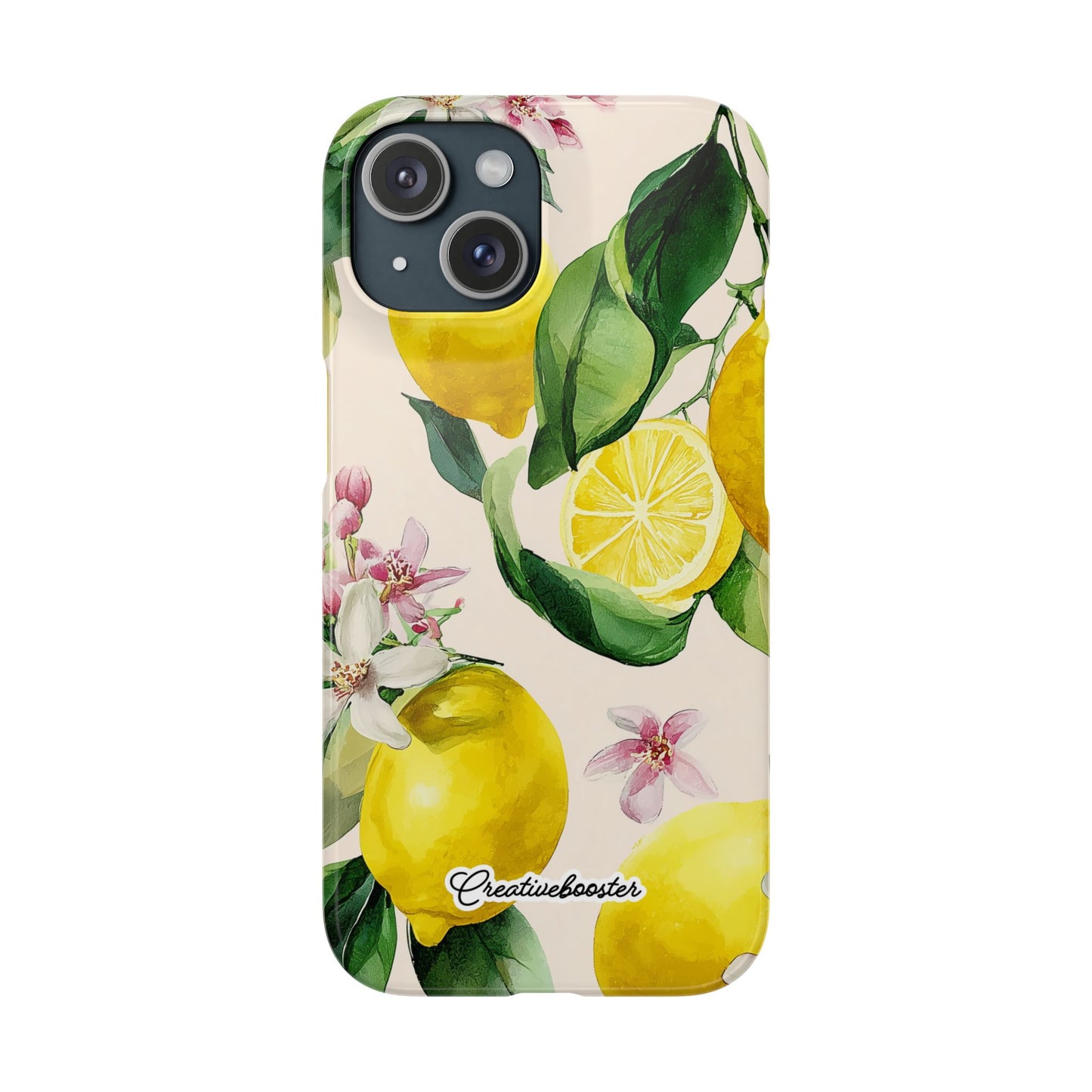 Lemon Blossom - Slim Phone Case
