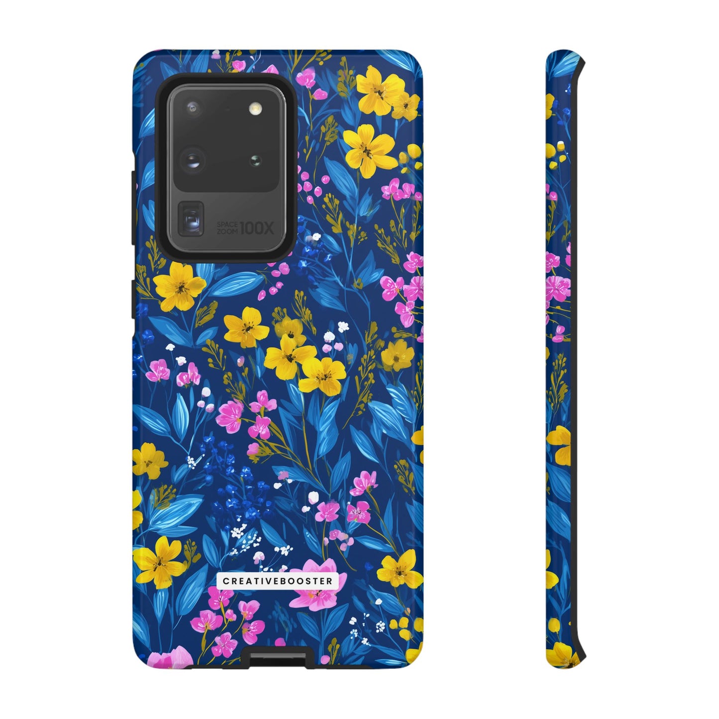 Midnight Petals - Tough Phone Case