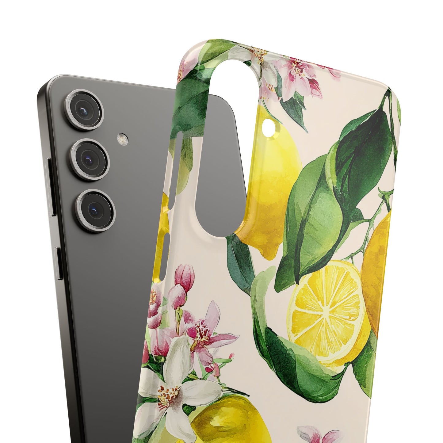 Lemon Blossom - Slim Phone Case