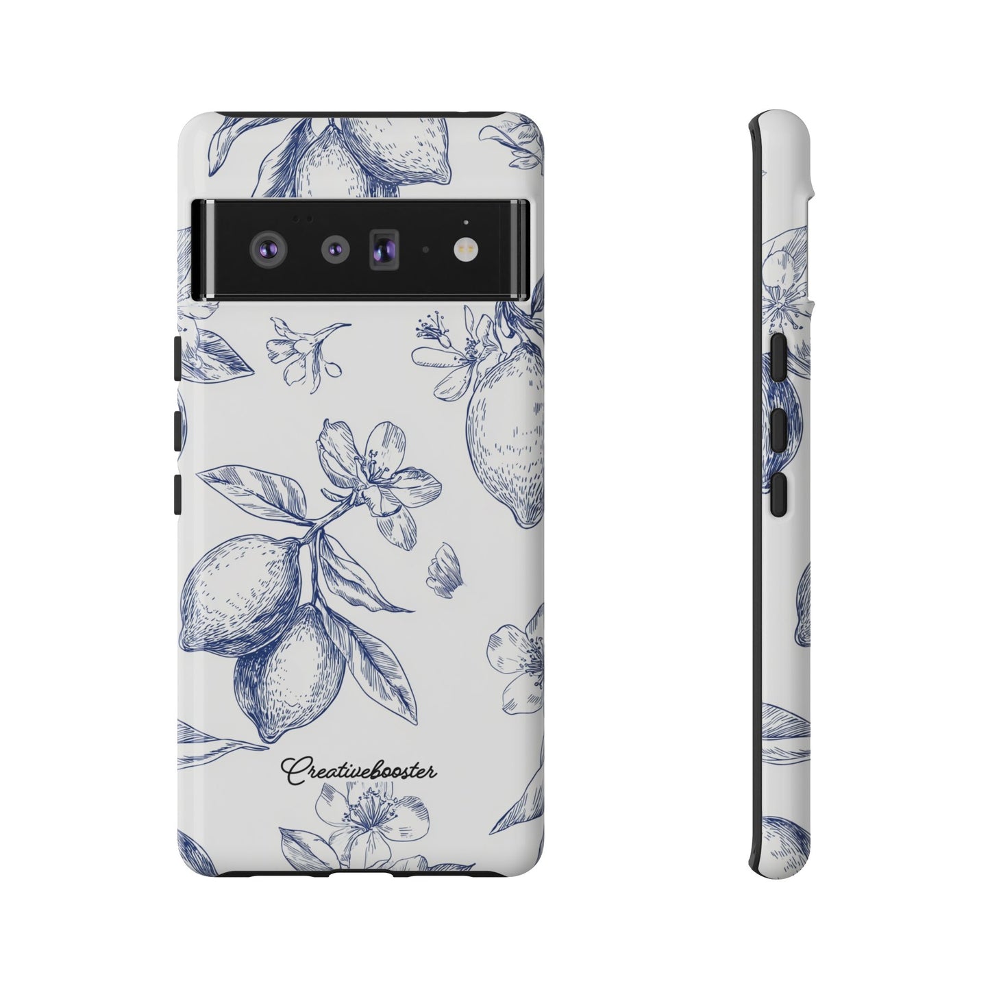 Indigo Sketch - Tough Phone Case