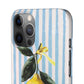 Ribbon Lemon - Slim Phone Case