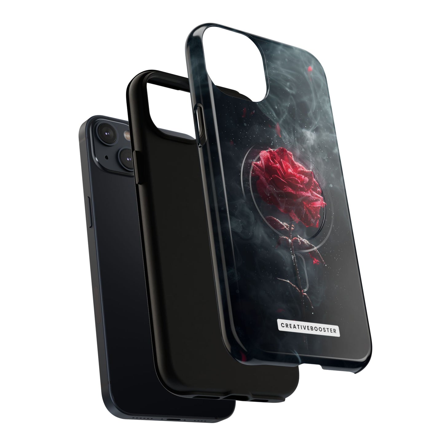 Midnight Rose - Tough Phone Case (MagSafe)