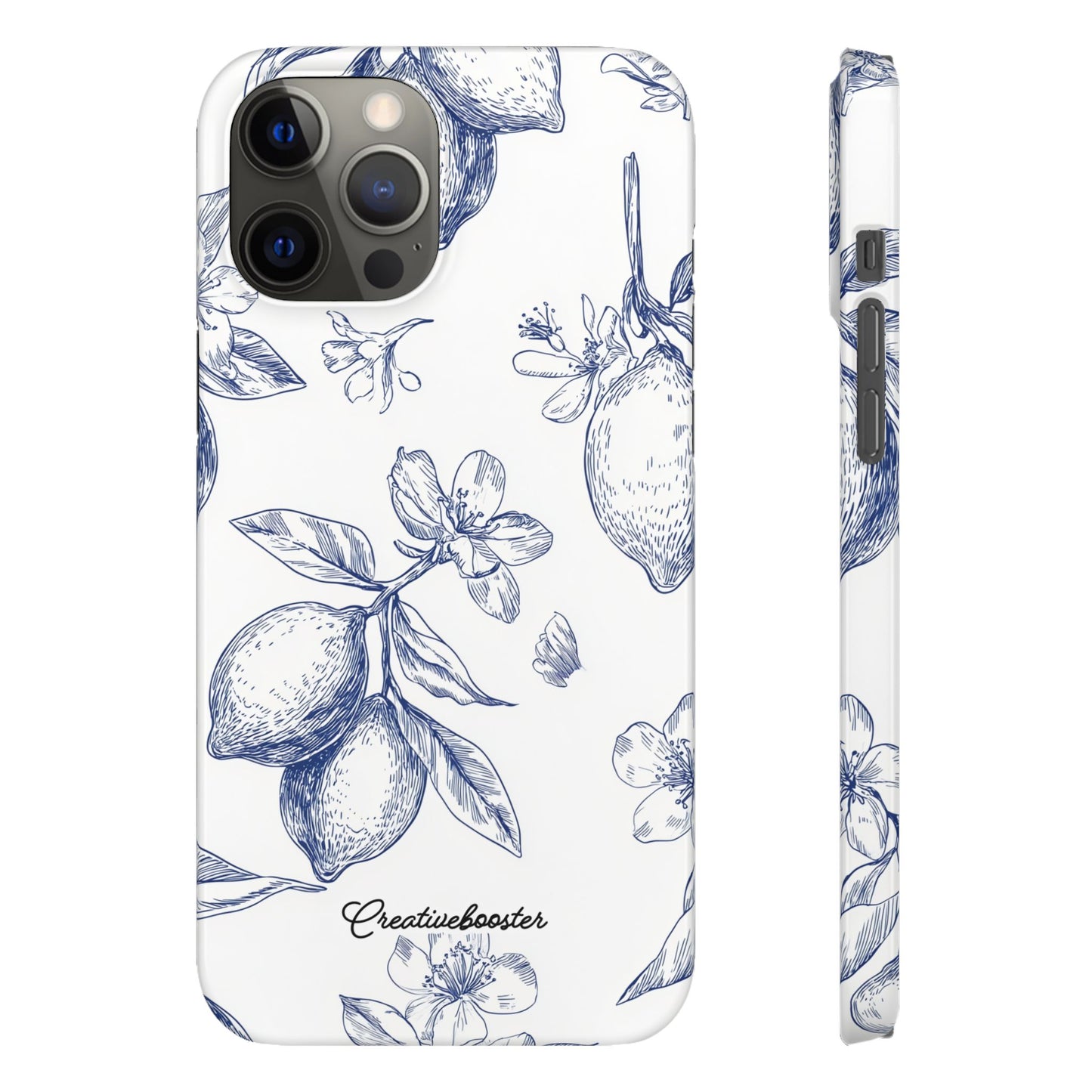 Indigo Sketch - Slim Phone Case