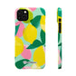 Citrus Bloom - Slim Phone Case
