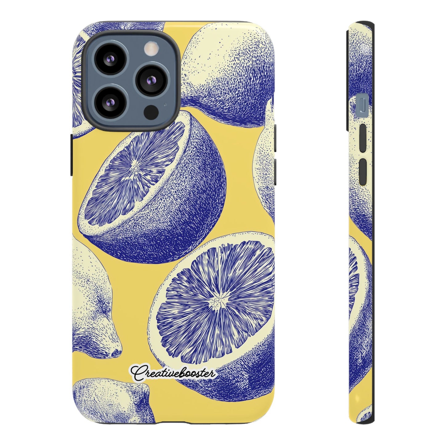 Indigo Citrus - Tough Phone Case