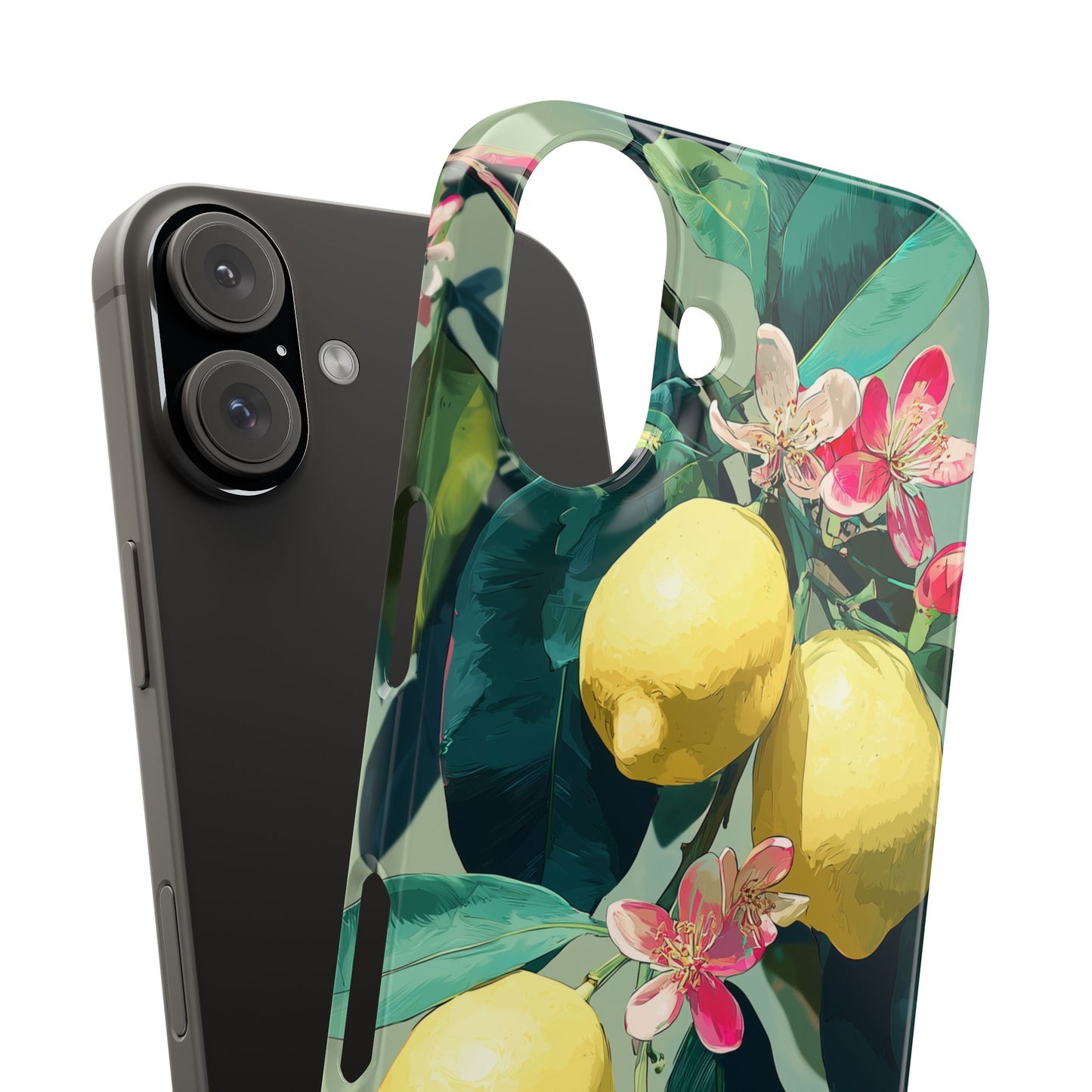 Lemon Bloom - Slim Phone Case
