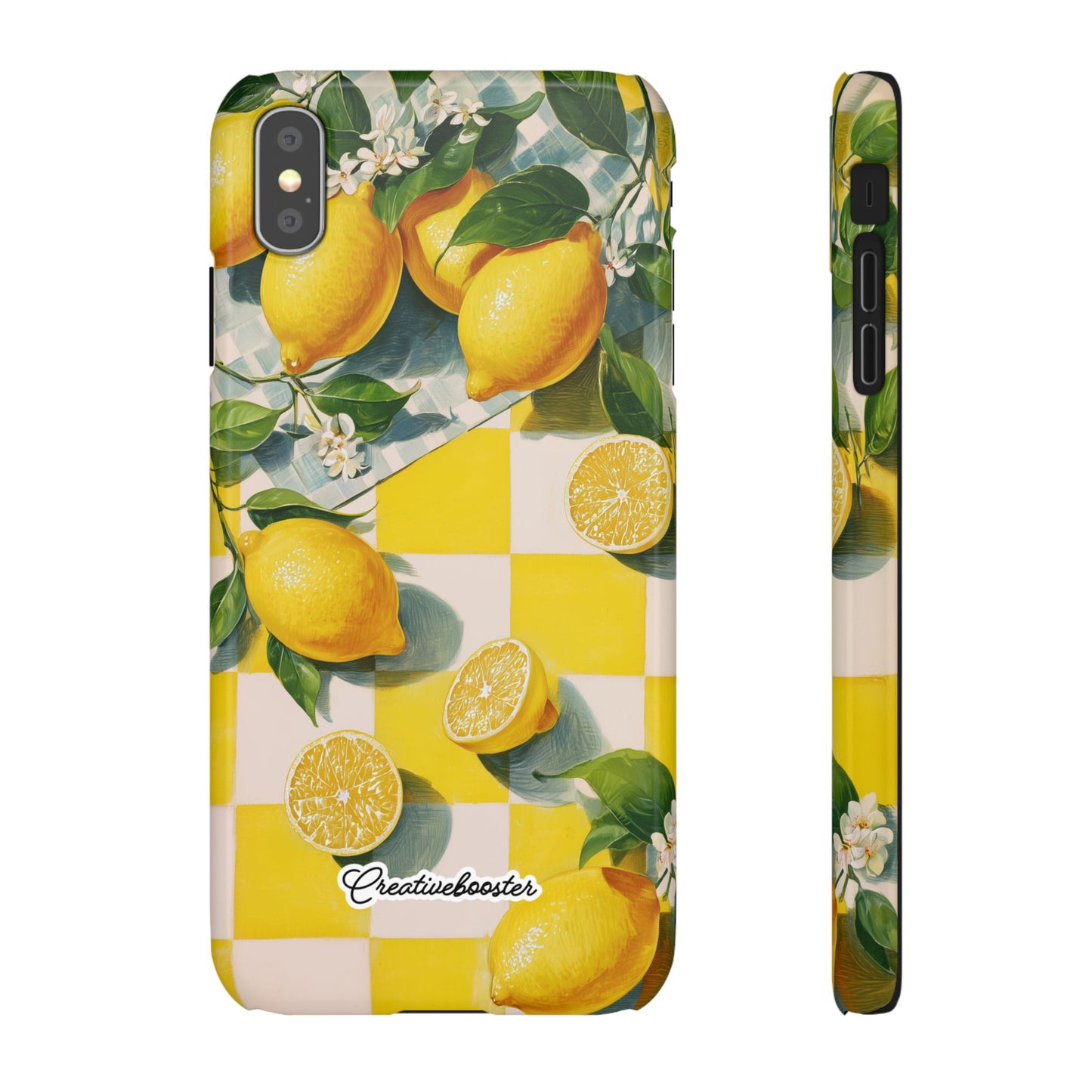 Picnic Lemon - Slim Phone Case