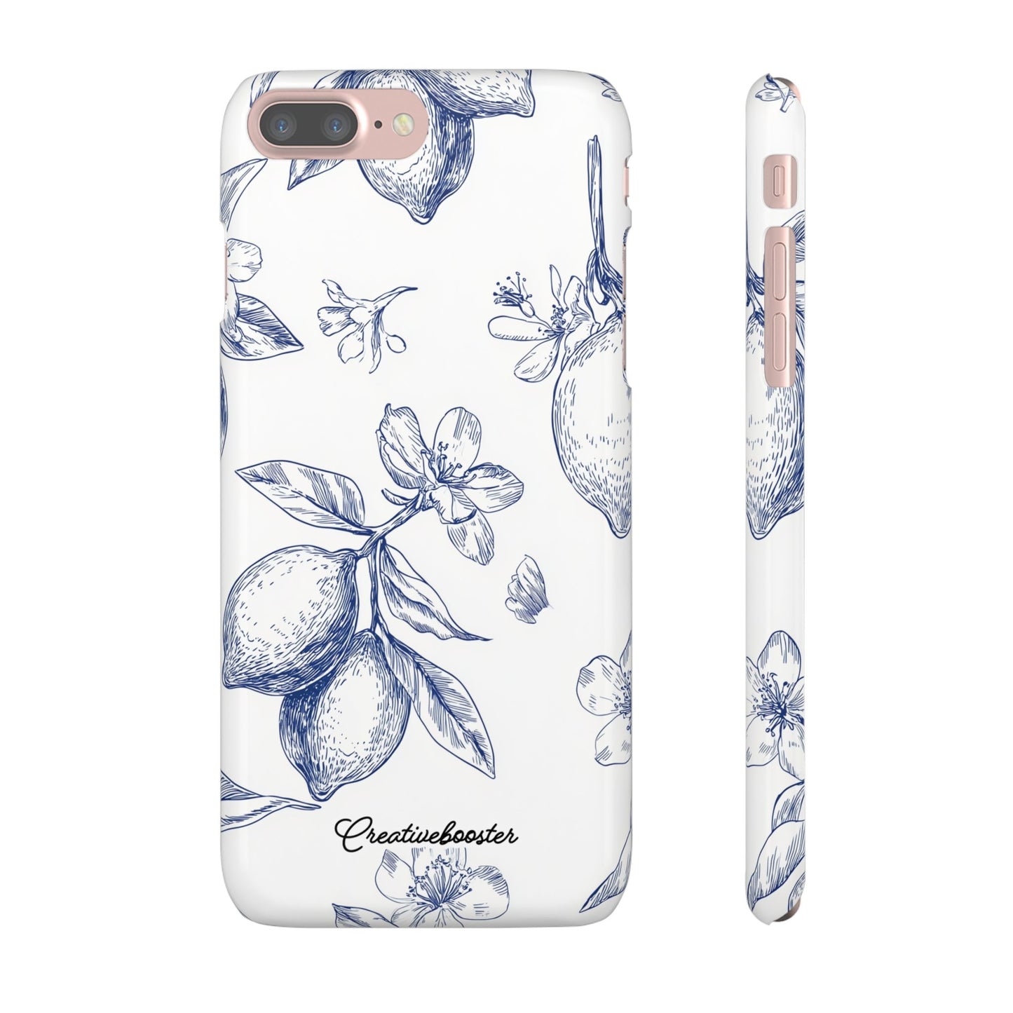 Indigo Sketch - Slim Phone Case