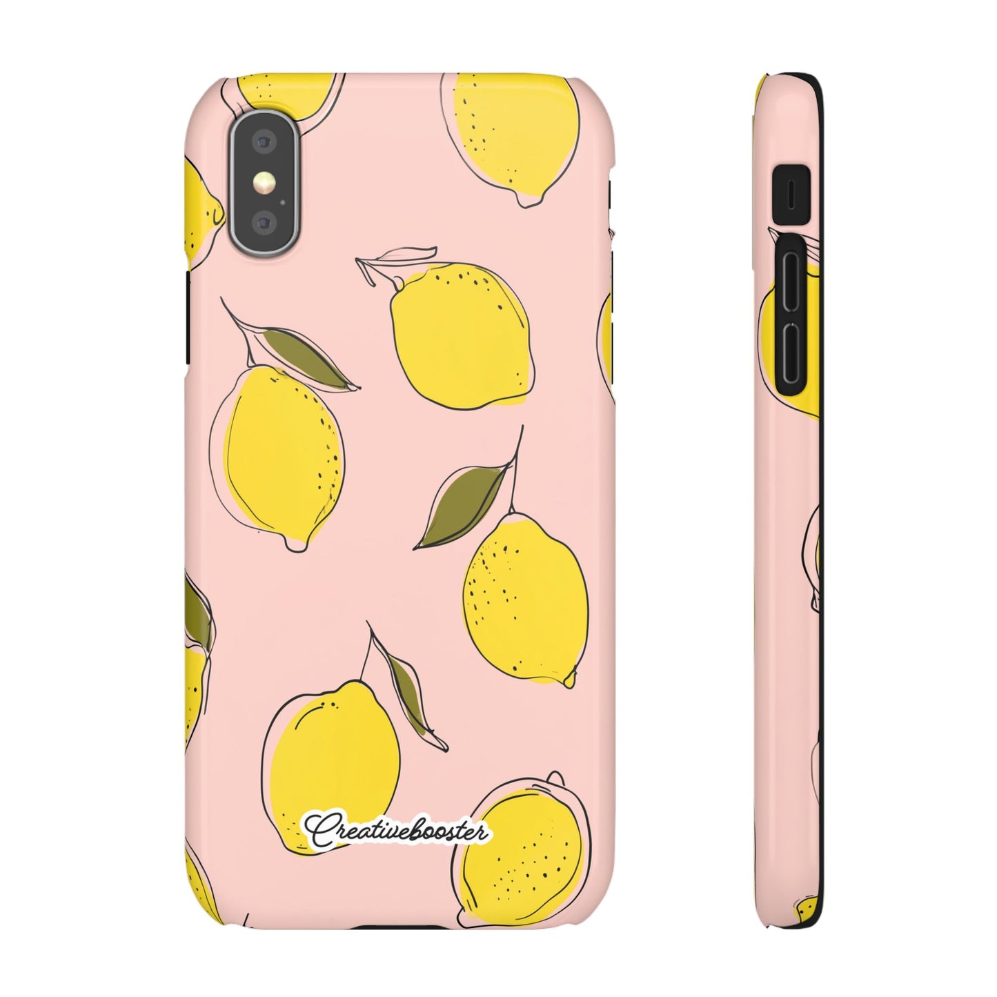 Citrus Sketch - Slim Phone Case