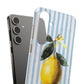 Ribbon Lemon - Slim Phone Case