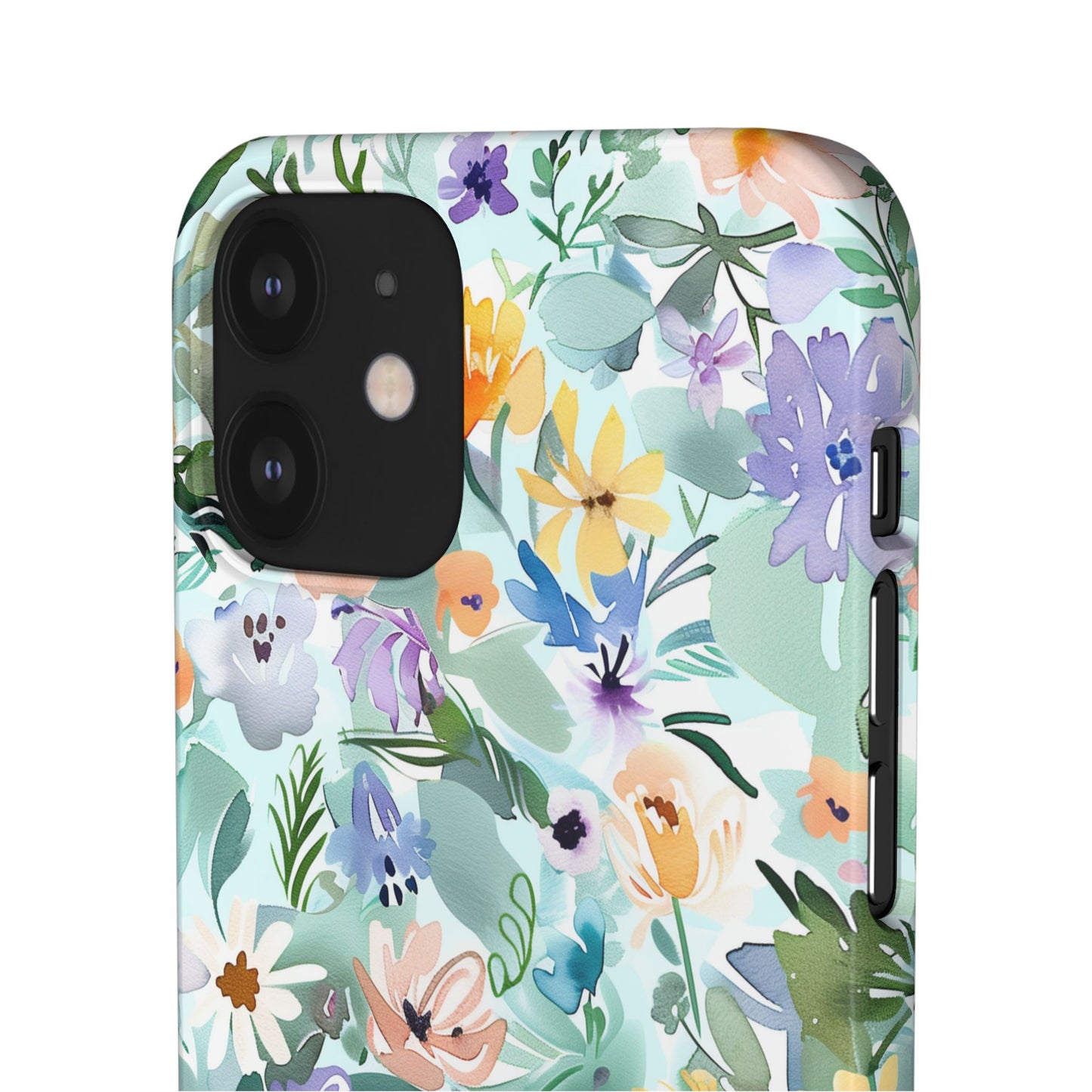 Watercolor Meadow - Slim Phone Case