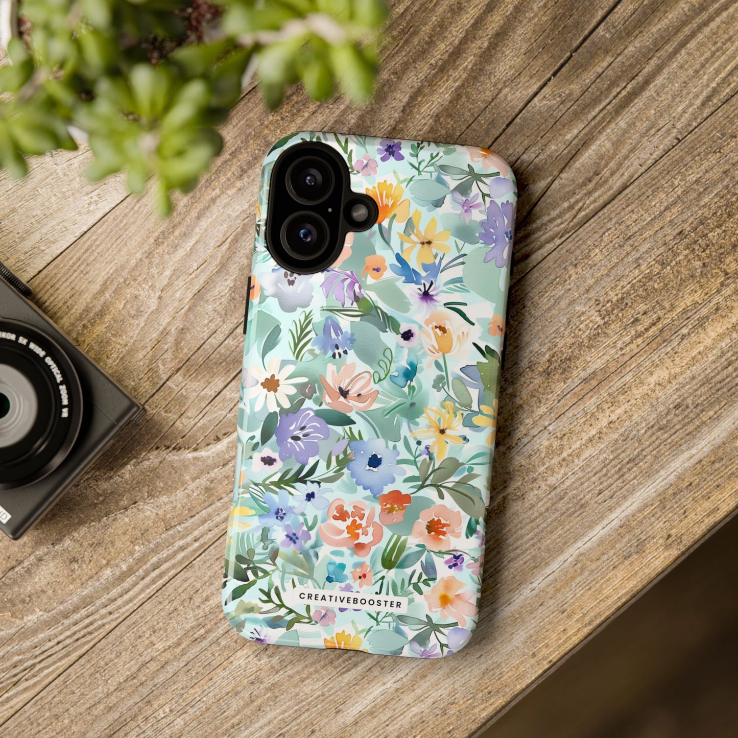 Watercolor Meadow - Tough Phone Case