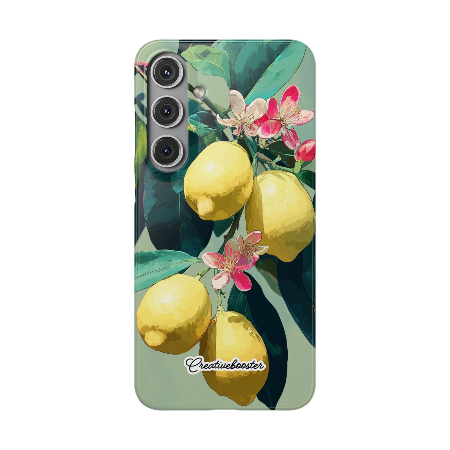 Lemon Bloom - Slim Phone Case