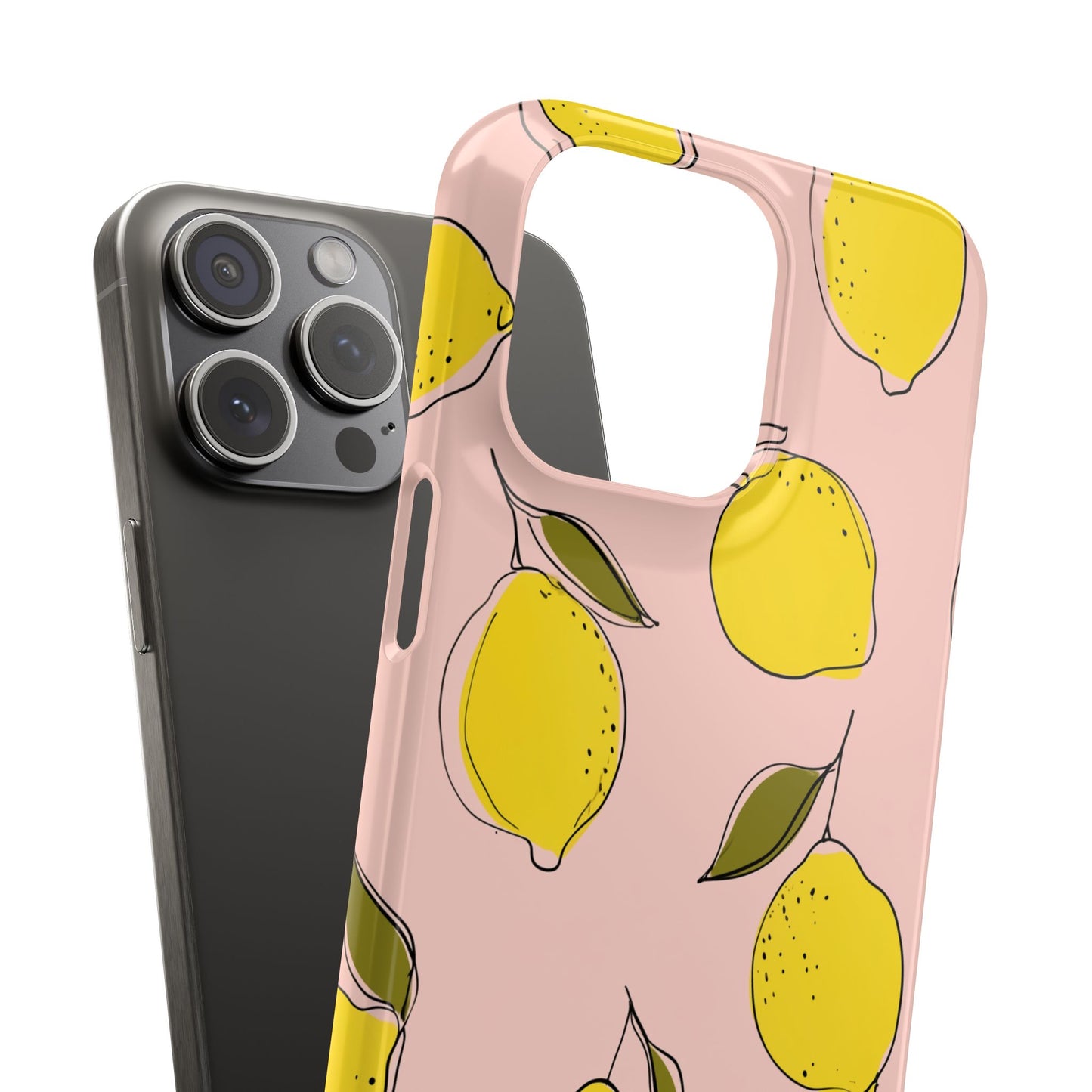 Citrus Sketch - Slim Phone Case