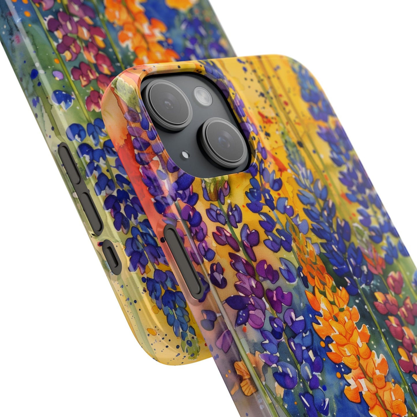 Sunset Lupine - Slim Phone Case