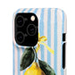 Ribbon Lemon - Slim Phone Case