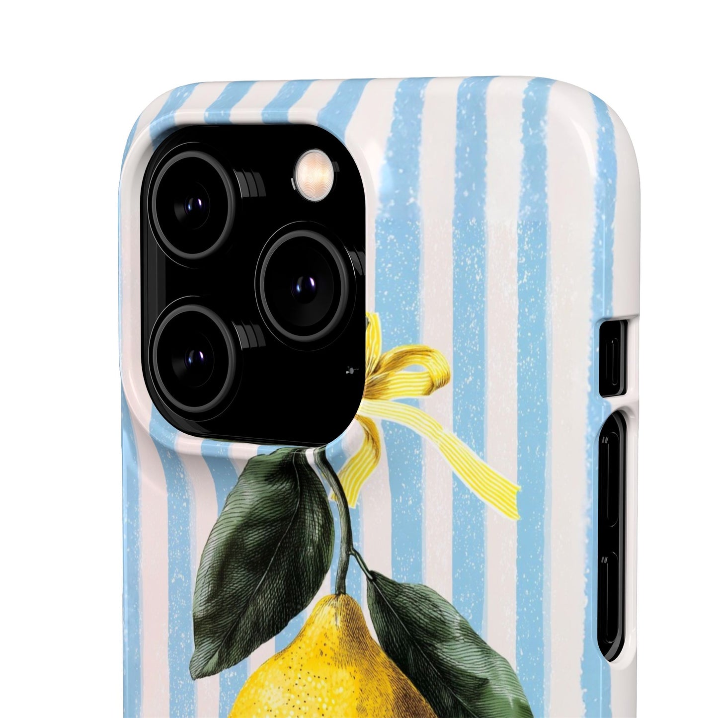 Ribbon Lemon - Slim Phone Case