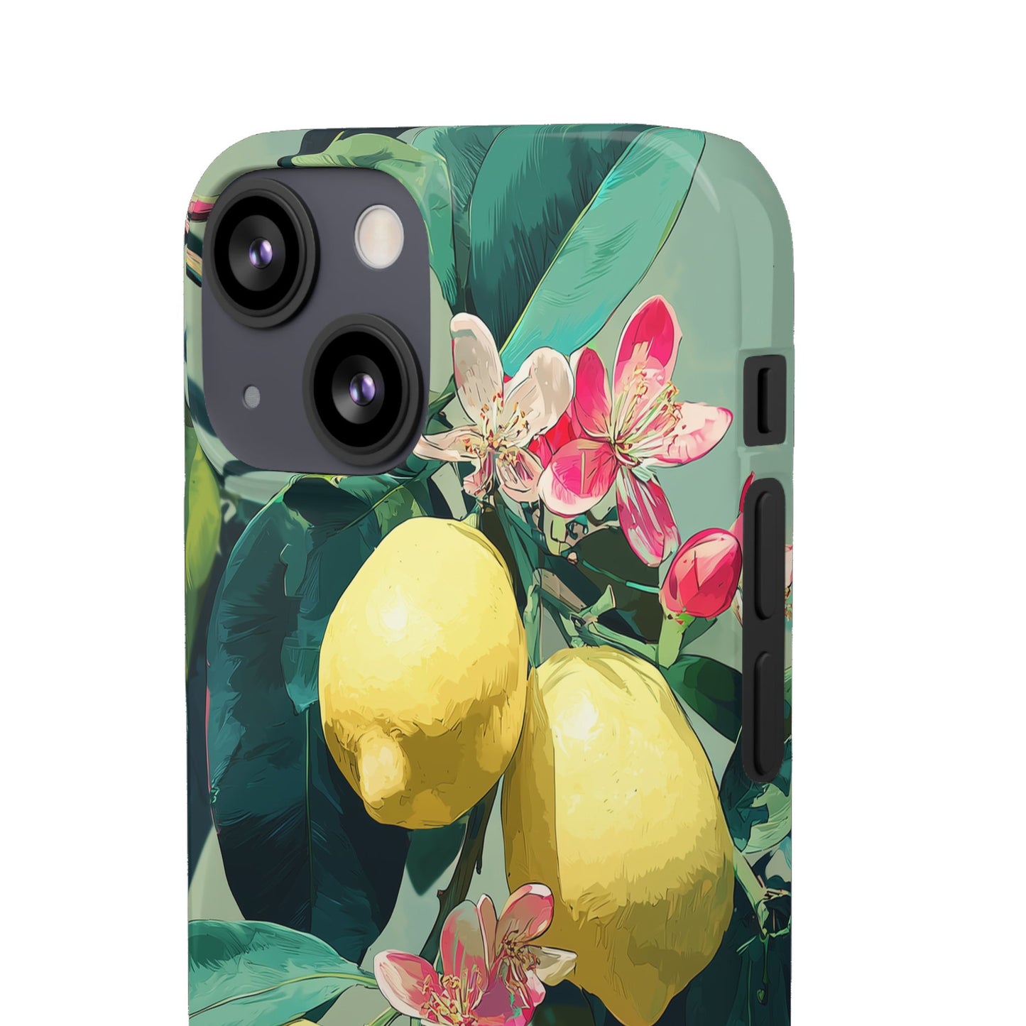 Lemon Bloom - Slim Phone Case