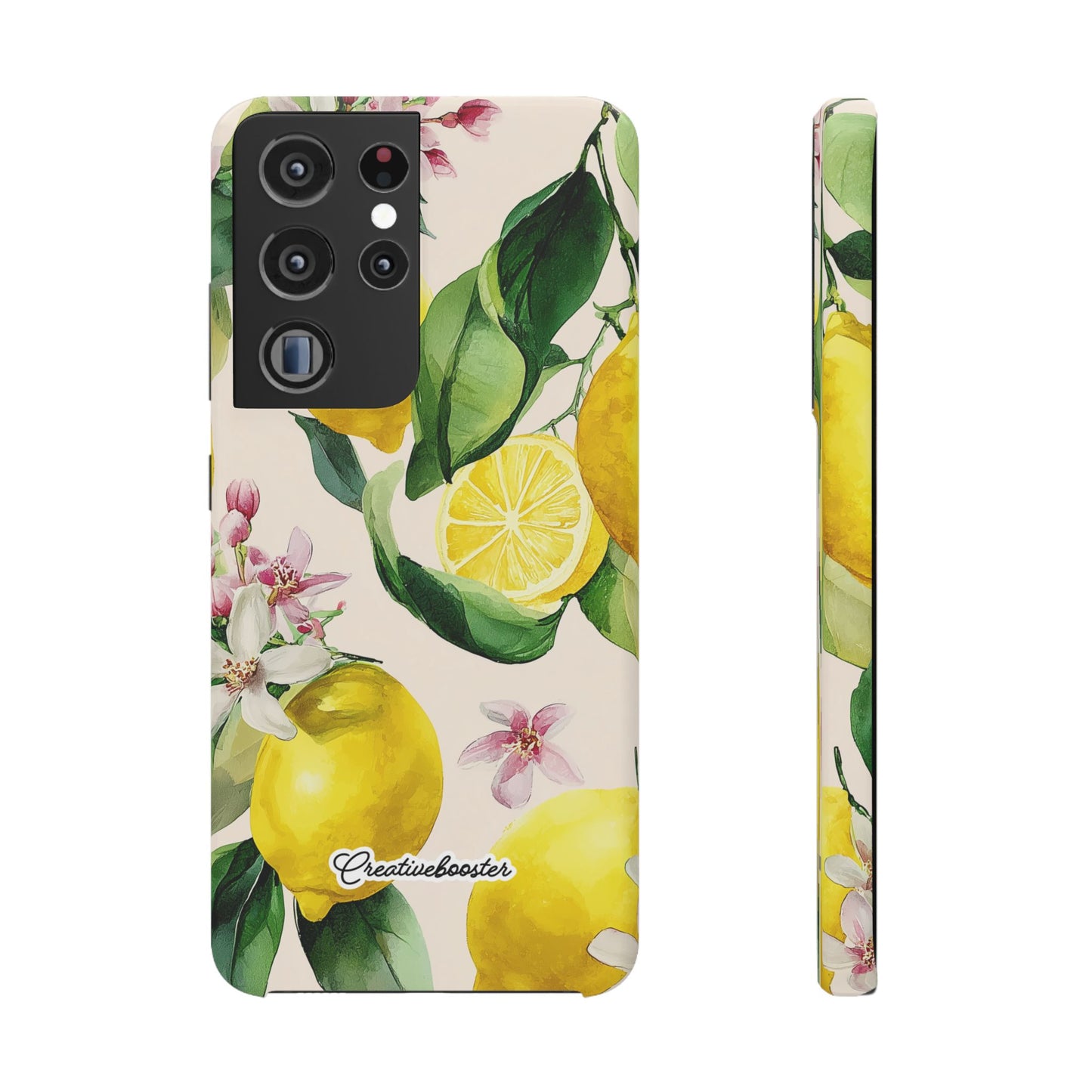 Lemon Blossom - Slim Phone Case