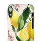 Lemon Blossom - Slim Phone Case