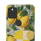 Picnic Lemon - Slim Phone Case
